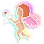 Neon Cupid default cursor