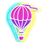 HOT AIR Balloon pointer cursor