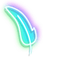 Neon Cute Glow Four default cursor
