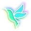 Neon Cute Glow Four pointer cursor