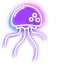 Custom Neon pointer cursor