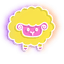 Neon Cute Glow pointer cursor