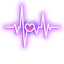 Love Neon pointer cursor