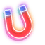 Neon Delight Eight pointer cursor
