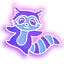 Raccoon pointer cursor