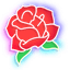 Rose pointer cursor