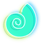Whimsical Ocean Breeze pointer cursor