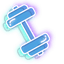 FUN Water Bottle Dumbbell pointer cursor