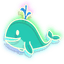 Whale pointer cursor