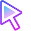 Neon Sparkle default cursor