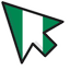 Nigeria Flag default cursor