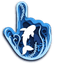 Oceanic pointer cursor