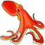 Red Octopus default cursor