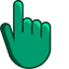 Olive pointer cursor