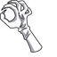Buchi Black Cat default cursor