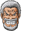 Monkey D. Garp and Cup pointer cursor