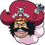 Gold Roger and Ace Sword pointer cursor