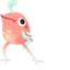 Custom Cute Ooblets Legsy Mouse Cursor default cursor