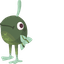 Custom Cute Ooblets Legsy Mouse Cursor pointer cursor