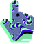 Optical Illusion pointer cursor