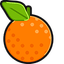Cute Cursor Orange Fruit Pack default cursor