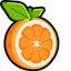 Cute Cursor Orange Fruit Pack pointer cursor