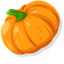 Custom Cursor Pack - Vibrant Orange Pumpkin default cursor