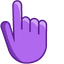 Elegant Orchid pointer cursor