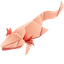 Origami Axolotl pointer cursor