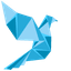 Origami Blue Pigeon default cursor