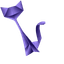 Origami Purple and Pink default cursor