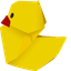 Origami Yellow Duck default cursor