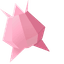 Origami Pink Paradise default cursor