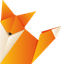 Origami Fox pointer cursor