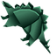 Origami Stegosaurus default cursor