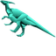 Origami Hadrosaurus pointer cursor
