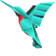 Origami Hummingbird default cursor