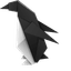 Origami Penguin pointer cursor