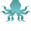 Origami Octopus and Squid pointer cursor