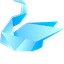 Origami Blue Swan default cursor