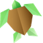 Origami Turtle pointer cursor