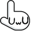 OwO UwU Meme pointer cursor