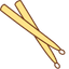 Cute Cursor Pack - PaRappa the Rapper Ma-san default cursor