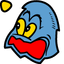 Pac-Man Blue Ghost default cursor