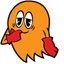 Pac-Man Sue and Clyde pointer cursor