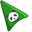 Panda Bamboo default cursor
