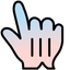 Pastel Dawn pointer cursor