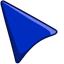 Persian Blue default cursor
