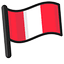 Peru Flag pointer cursor