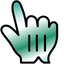 Pine in Snow pointer cursor